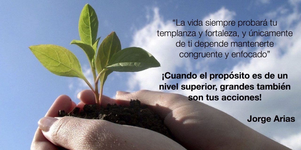 ¡Cuando es grande tu propósito!
