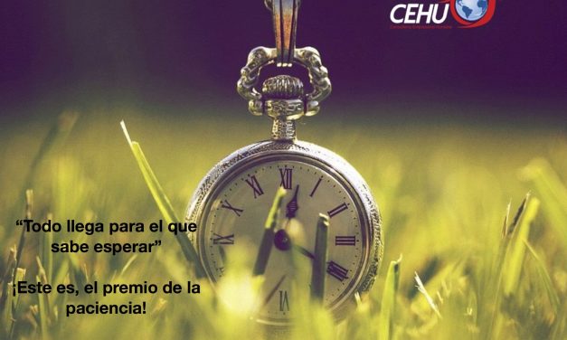 ¡El valor de la paciencia!