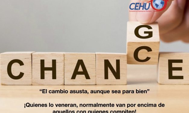 ¡Sé el cambio mismo!