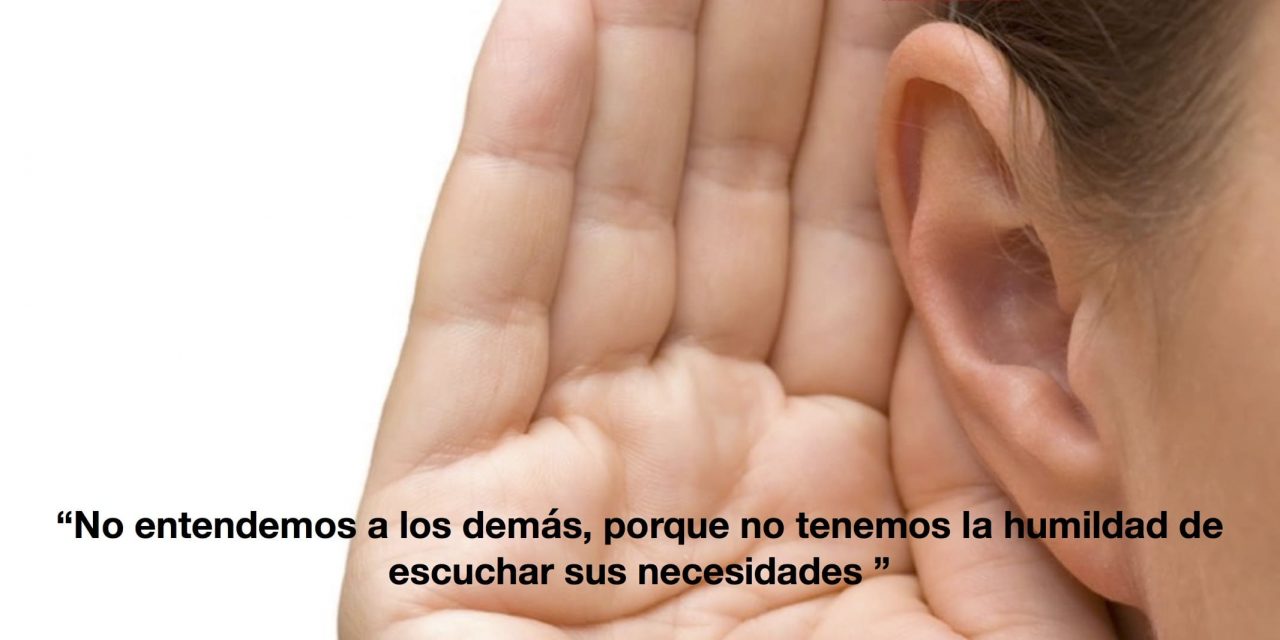 ¡Escuche el doble de lo que habla!