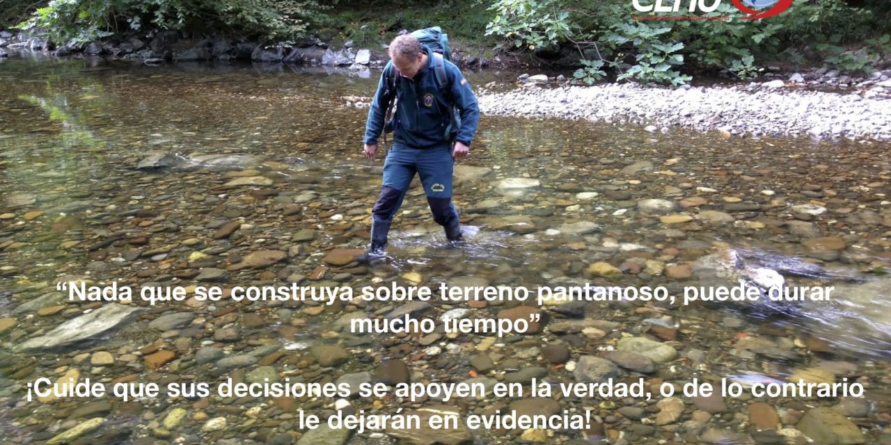 ¡No construya sobre el terreno falso!