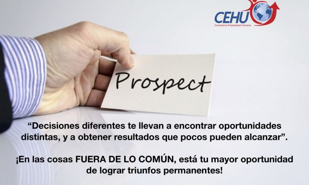 ¡FUERA DE LO COMÚN!