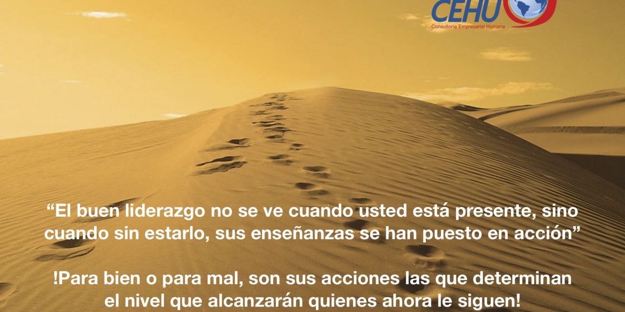¡Tus acciones dejan un legado!