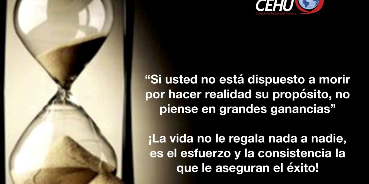 ¡La vida no regala nada!