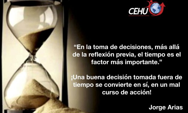 ¡El tiempo cuenta!
